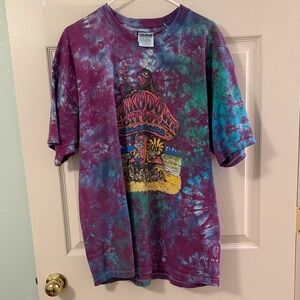 1996 Tie-Dye Graphic Tee Shakedown Street Colorado Unisex XL